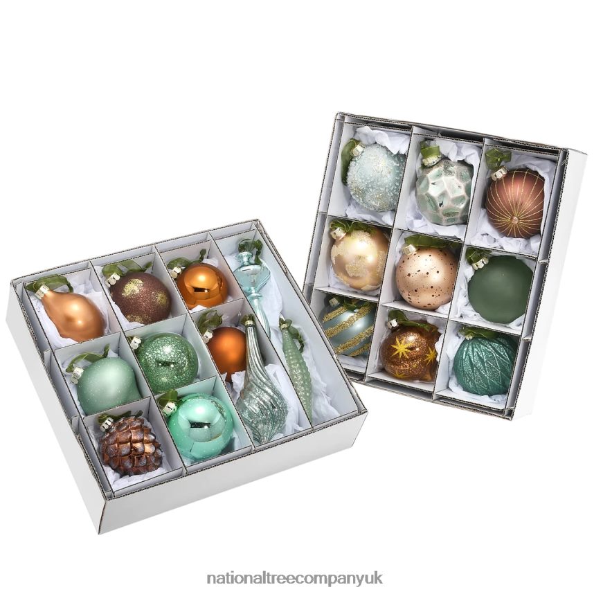 decoration | National Tree Company 20-Piece Christmas Tree Ornament Set Alpine Collection F2L4F586